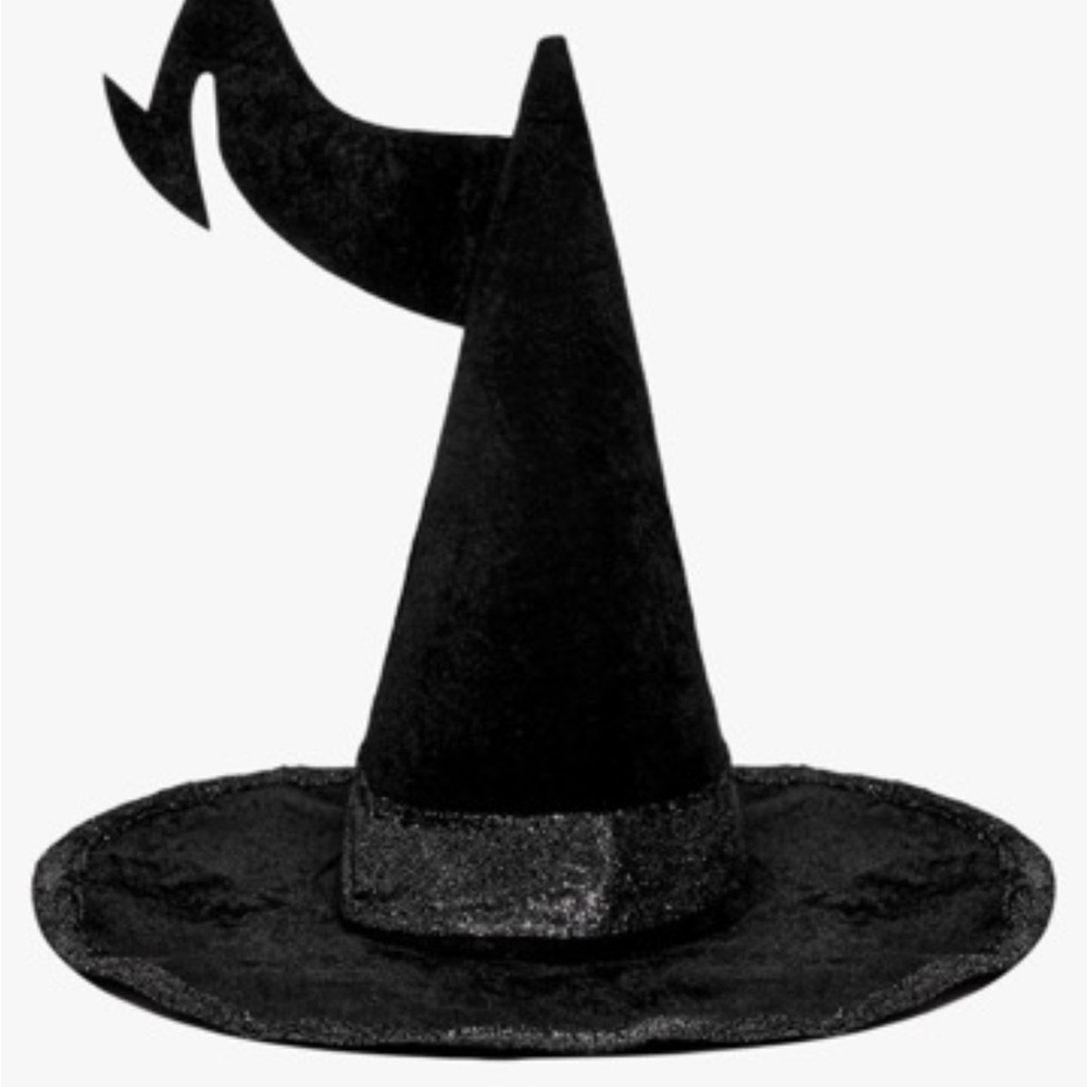 ❗️Halloween Black Witch Hat with Buckle - Picture 5 of 8